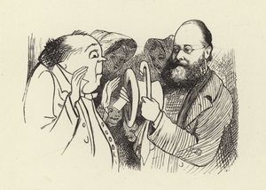 Ilustracja strony tytułowej Więcej bzdur autorstwa Edward Lear