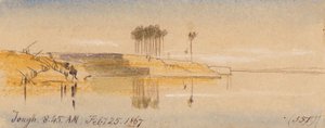 Trudno; godz. 8:45 rano, 25 lutego 1867 r. (551) autorstwa Edward Lear