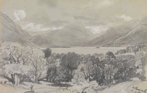 Ullswater, 14 października 1836 autorstwa Edward Lear
