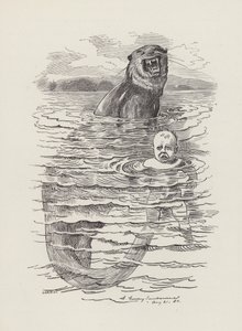 Ilustracja do The Water-Babies autorstwa Charlesa Kingsleya (grafika) autorstwa Edward Linley (after) Sambourne