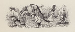 Ilustracja do The Water-Babies autorstwa Charlesa Kingsleya (grafika) autorstwa Edward Linley (after) Sambourne