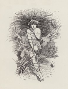 Ilustracja do The Water-Babies autorstwa Charlesa Kingsleya (grafika) autorstwa Edward Linley (after) Sambourne