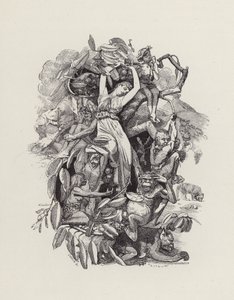 Ilustracja do The Water-Babies autorstwa Charlesa Kingsleya (grafika) autorstwa Edward Linley (after) Sambourne