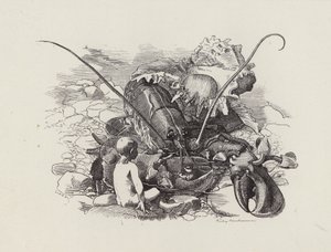 Ilustracja do The Water-Babies autorstwa Charlesa Kingsleya (grafika) autorstwa Edward Linley (after) Sambourne