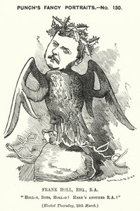 Kreskówka dziurkacza: (grawerowanie) autorstwa Edward Linley (after) Sambourne