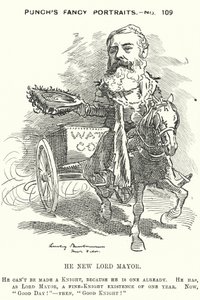 Karykatura ponczowa: Sir Robert Fowler