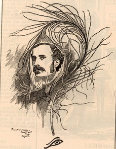 Karykatura Ellisa Ashmeada-Bartletta autorstwa Edward Linley Sambourne