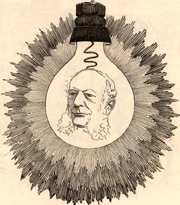Karol William Siemens (1823-1883) autorstwa Edward Linley Sambourne