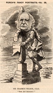 Erazm Wilson (1809-1884) autorstwa Edward Linley Sambourne