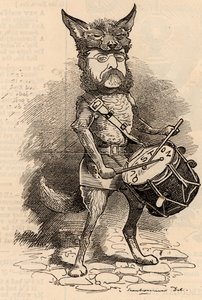 Henry Drummond Charles Wolff (1830-1908) autorstwa Edward Linley Sambourne