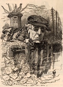 Henryk Fawcett (1833-1884) autorstwa Edward Linley Sambourne