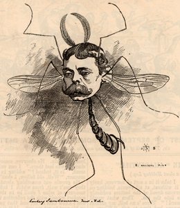 Lord Randolph Henry Spencer Churchill (1849-1895) autorstwa Edward Linley Sambourne