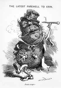 Ostatnie pożegnanie Erin z „Punch”, ok. 1880 r.