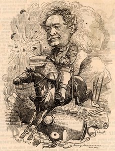 William Howard Russell (1821-1907) autorstwa Edward Linley Sambourne