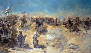 Szarża 21. Lancerów w bitwie pod Omdurmanem 2 września 1898 r., 1899 r.