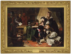 Ostatnie rozstanie Marii Antoniny i jej syna, 1856