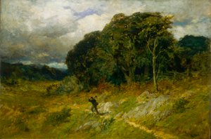 Zbliżająca się burza autorstwa Edward Mitchell Bannister