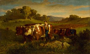 Pasterze z krowami, 1869. autorstwa Edward Mitchell Bannister