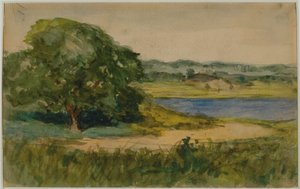 Krajobraz autorstwa Edward Mitchell Bannister