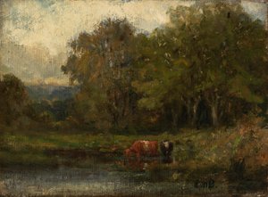 Krajobraz, 1895. autorstwa Edward Mitchell Bannister