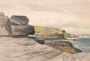Newport Scene autorstwa Edward Mitchell Bannister