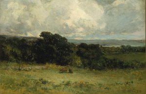 Przyjemne pastwiska autorstwa Edward Mitchell Bannister