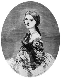 Księżniczka Maria Clotilde Sabaudii (grawerowanie) autorstwa Edward Morin