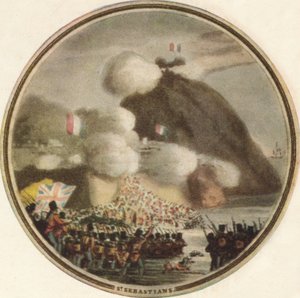 Szturm na św. Sebastiana, 1815, 1910
