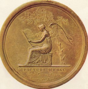 Bitwy armii brytyjskiej w latach 1808-1814 - Medal obrazkowy, 1815, 1910.