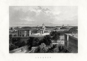 Lucknow, stolica stanu Uttar Pradesh, Indie, XIX w.