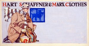 Reklama odzieży Hart, Schaffner & Marx, wyd. 1900