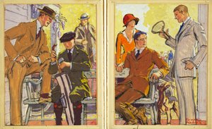 Reklama odzieży Hart, Schaffner & Marx, wyd. 1900