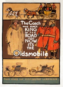Reklama dla Oldsmobile, wyd. 1910