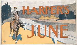 Harfiarka autorstwa Edward Penfield