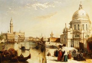 Canal Grande z Santa Maria della Salute, Wenecja