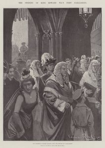 Otwarcie pierwszego parlamentu króla Edwarda VII