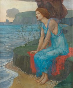 Ariadna na wyspie Naxos (tempera na płótnie)