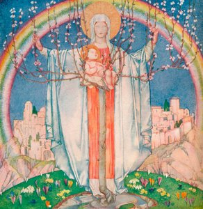 Matka Boża Obiecana, c1890-1914, 1914 autorstwa Edward Reginald Frampton
