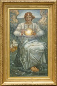 Anioł morza autorstwa Edward Reginald Frampton