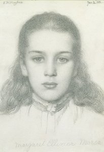 Margaret Ellinor Morse, 2 stycznia 1882 r autorstwa Edward Robert Hughes