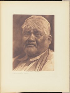 Kapitan Big Man - Diegueño autorstwa Edward S. Curtis