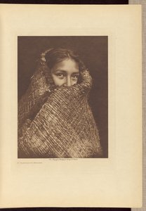 Dziewica z Clayoquot autorstwa Edward S. Curtis