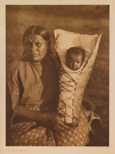 Matka Komanczów autorstwa Edward S. Curtis