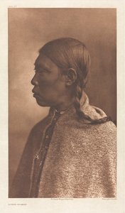 Portfolio IX, Talerz 321: Lummi Woman autorstwa Edward S. Curtis