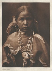 Portfolio I, płytka 22: Jicarilla Maiden autorstwa Edward S. Curtis