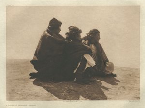 Portfolio I, płyta 36: Punkt zainteresowania - Navaho autorstwa Edward S. Curtis