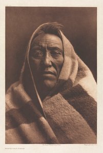 Portfolio VI, Talerz 202: Środkowa Łydka - Piegan autorstwa Edward S. Curtis