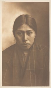 Suquamish Kobieta autorstwa Edward S. Curtis