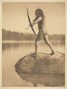 The Bowman autorstwa Edward S. Curtis