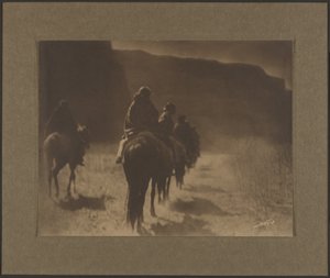 Znikająca rasa - Nawahowie autorstwa Edward S. Curtis